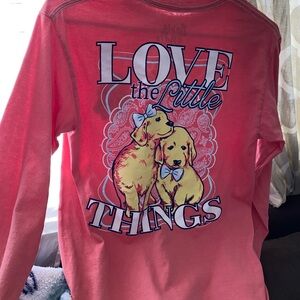 Love the Little Things Long Sleeve Tee - Pink